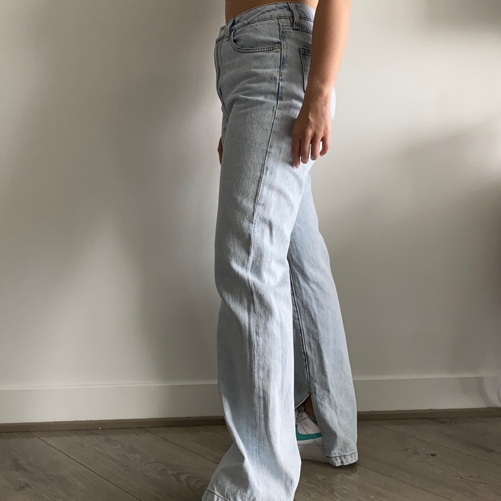 Mom Slit Straight Jean - Picture 12 of 13